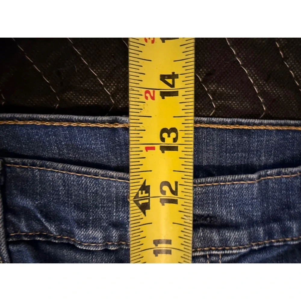 Levis 527 Slim Bootcut Jeans Mens 36x36 Blue Red Tab Stretch Denim